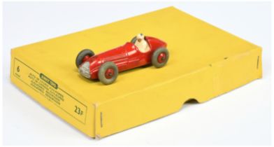 Dinky Toys  Trade Pack containing 23F Alfa Romeo Racing Car - Red body and rigid hubs with figure...