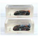 TSM Miniatures (1/43rd) A Pair (1) 134332  McLaren MP4 -12C  GT3 " SPA" 2012 and (2) 144336 McLar...
