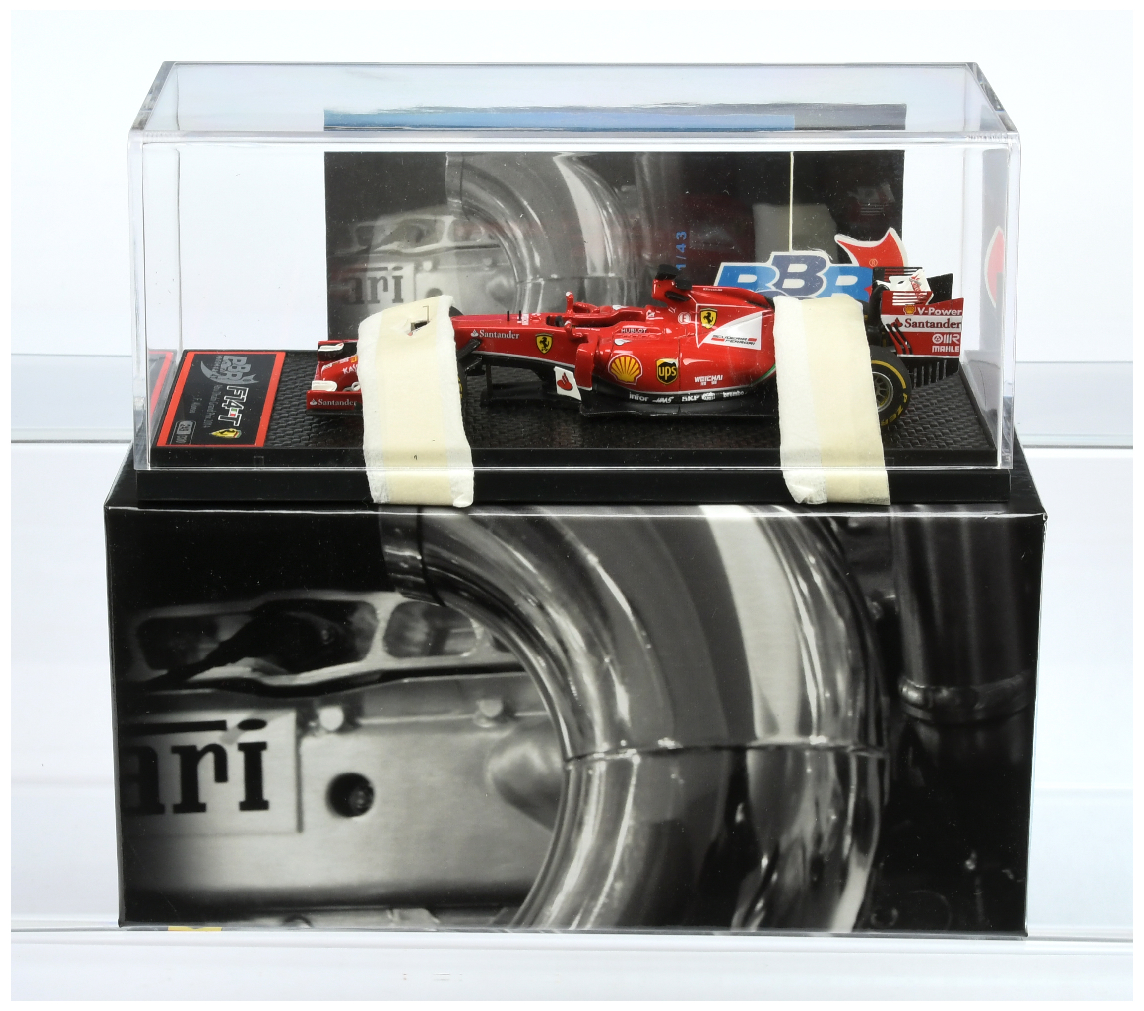 BBR 43 Concept Models (1/43rd) BBRC163- Ferrari F14-T " Abu Dhabi" - "Alonso"  2014