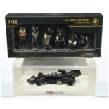TSM Miniatures (1/43rd) A Pair (1) 124326  Lotus 76 "German" GP and 12AC09 Pit Crew Set 