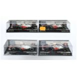 Minichamps (1/43rd) Group Of 4 Mclaren's  - (1) 537 124324 MP4-27 (2) 537 124303 MP4-27, (3) 537 ...