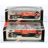 Spark Model (1/43rd) A Pair - (1) S3065 Marussia  MR02 " Malaysian" GP 2013 and (2) S3065 Marussi...