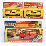 Dinky Toys 112 "The New Avengers" Triumph TR7 Sports Car "Purdey" - A Pair - Both are finished in...