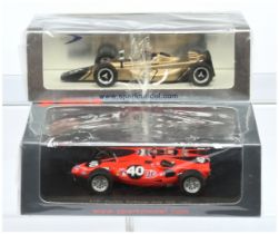 Spark Model (1/43rd) A Pair - (1) S2395 STP Paxton Turbo Car "Indy 500" 1967 and (2) S1766 Team L...