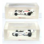 TSM Miniatures (1/43rd) A Pair (1) 114307 Porsche Type 940  1980 and (2) 124302 Brabham Alfa BT45...