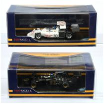 TSM Miniatures (1/43rd) A Pair (1) 124327 March 761  "USA" 1976 and (2) 124325  Lotus 72 "Italian...