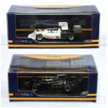 TSM Miniatures (1/43rd) A Pair (1) 124327 March 761  "USA" 1976 and (2) 124325  Lotus 72 "Italian...