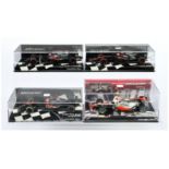 Minichamps (1/43rd) Group Of 4 Mclaren's  - (1) 530 104322 MP4-25 (2) 537 164222 MP4-31, (3) 537 ...