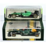Spark Model (1/43rd) A Pair - (1) S3036 Caterham CT01 " Malaysian" GP 2012  and (2) S3145 Caterha...