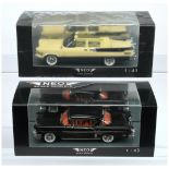 NEO (1/43rd) A Pair (1)  49502 Custom Royal Lancer Conver - Pale yellow and black and (2) 49512 B...