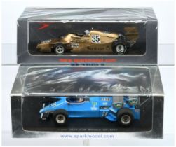 Spark Model (1/43rd) A Pair - (1) S3902 Arrows FA1 "Sweden" GP 1979 and (2) S1794 Ligier JS21 "Mo...