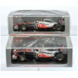 Spark Model (1/43rd) A Pair - (1) S3029 McLaren MP-4 "Hungarian" 200th GP  2011 and (2) S3030 McL...
