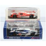 Spark Model (1/43rd) A Pair - (1) S2377 Toyota TS030 Hybird "Le Mans" 2012 and (2) SJ010 Toyota T...