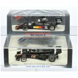 Spark Model (1/43rd) A Pair - (1) S3836 Shadow DN5 "Dutch" GP 1975 and (2) S1846 Team Lotus 77 "B...