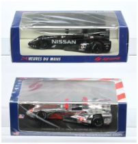 Spark Model (1/43rd) A Pair - (1) US005 Nissan Delta-Wing "Sebring" 2012 and (2) S3741 Nissan Del...
