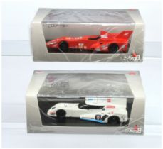 Bizarre Model (1/43rd) A Pair (1) B1050 Delta Wing "Le Mans" 2014 and (2) B1000 Delta Wing presen...