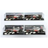 Minichamps (1/43rd) Group Of 4 Mclaren's  - (1) 530 134375 Show Car (2) 530104301 MP4-25, (3) 530...