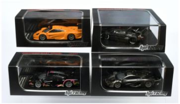 HPI Racing (1/43rd) A Group To Include 3 X McLaren GTR F1 - Presentation, Orange and Black Metal ...