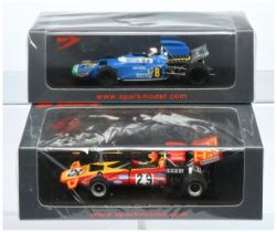 Spark Model (1/43rd) A Pair - (1) S1592  Matra MS120 "Argentina"  1971 and (2) S4255 Darnval-Conn...