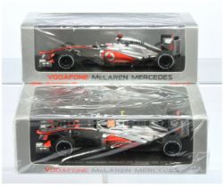 Spark Model (1/43rd) A Pair - (1) S3048 McLaren  Mercedes MP4-27 "US" GP 2012 and (2) S3049 Mclar...