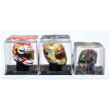 1/4th Scale "Max Verstappen" Helmets A Pair (1) "Dutch" 2022 and (2) "World Champion" 2022 Plus S...