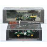 Spark Model (1/43rd) A Pair "Jim Clark" - (1) S2137 - "Team Lotus" 1962 "BARC 200" and (2) 43IN65...