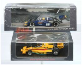 Spark Model (1/43rd) A Pair - (1) 43IN72 McLaren M16B"Indy 500" 1972 and (2) S3371 Penske PC4  "L...