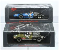 Spark Model (1/43rd) A Pair - (1) S1587 Matra MS9 "South African" 1968 and (2) S1590 Matra MS10 "...