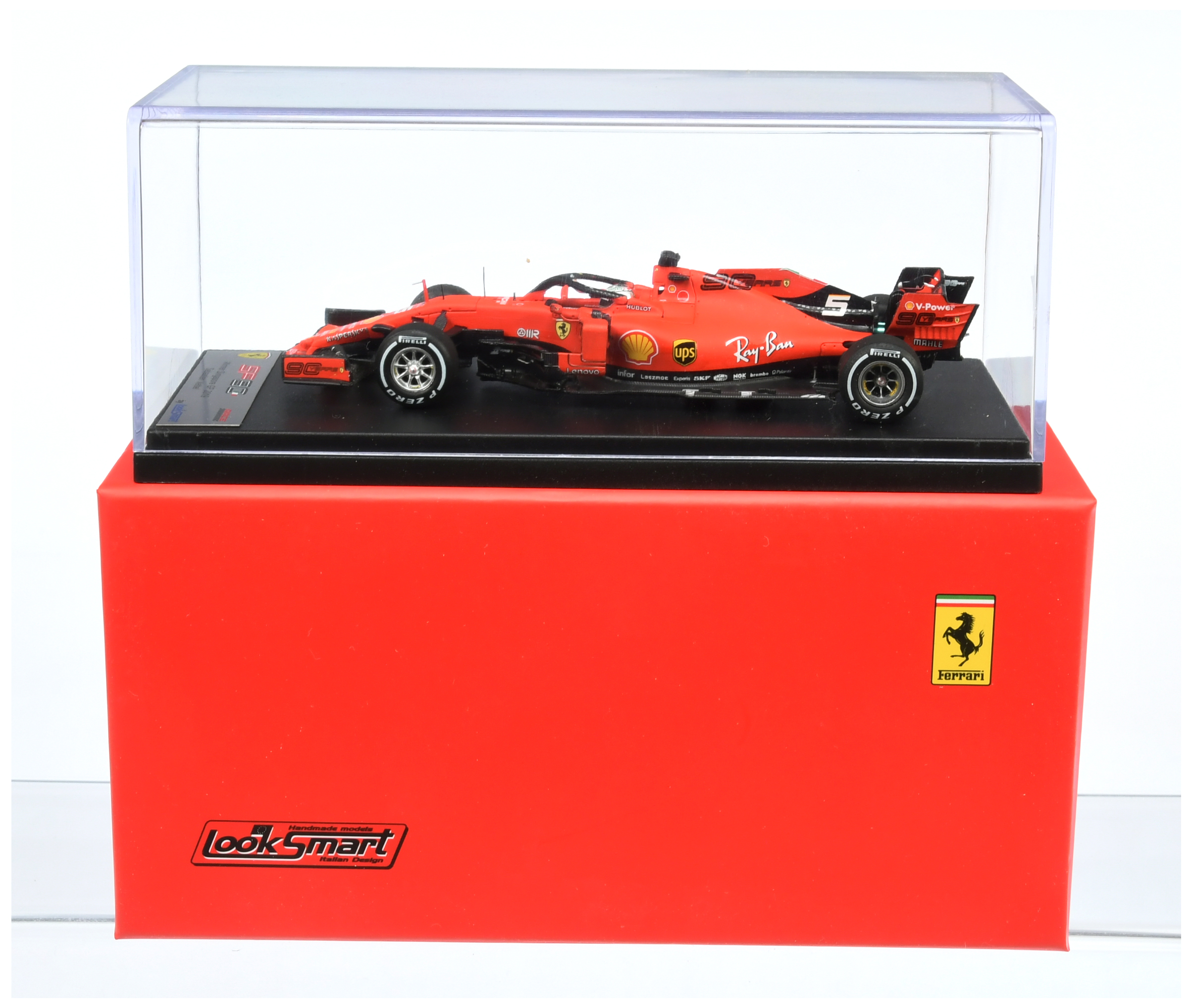Look Smart (1/43rd) LSF1025 Ferrari SF90 " Singapore" GP- "Vettel" 2019