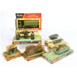 Dinky Toys Military Group Of 7 To Include - (1) 601 Austin Paramoke, (2) 656 88mm Gun (3) 683 Chi...