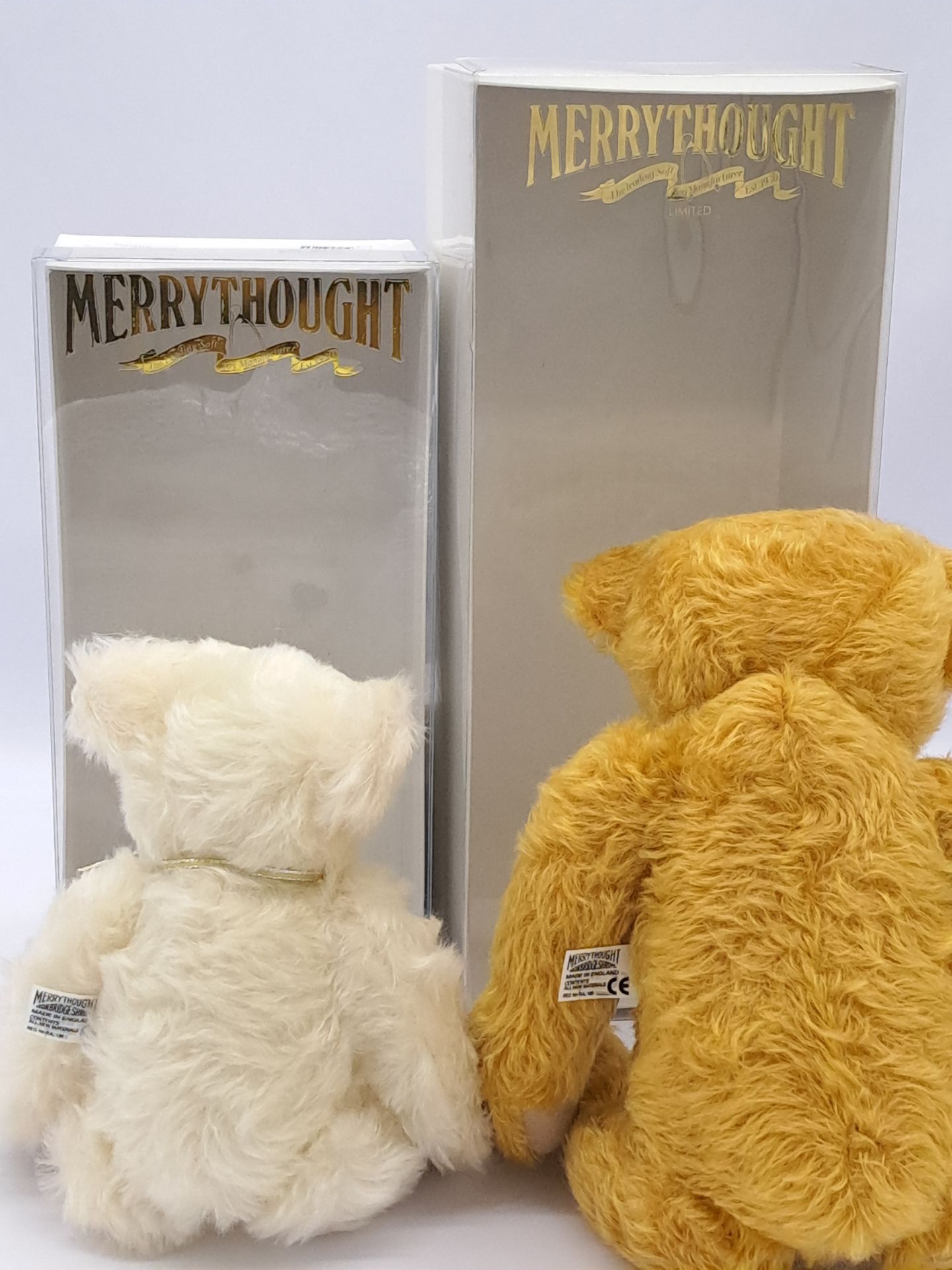 Merrythought pair of teddy bears: (1) Sixpence; (2) Still Hope - Bild 2 aus 2