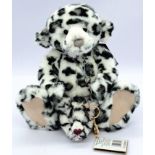 Charlie Bears Akhuti teddy bear plus Chequers keychain