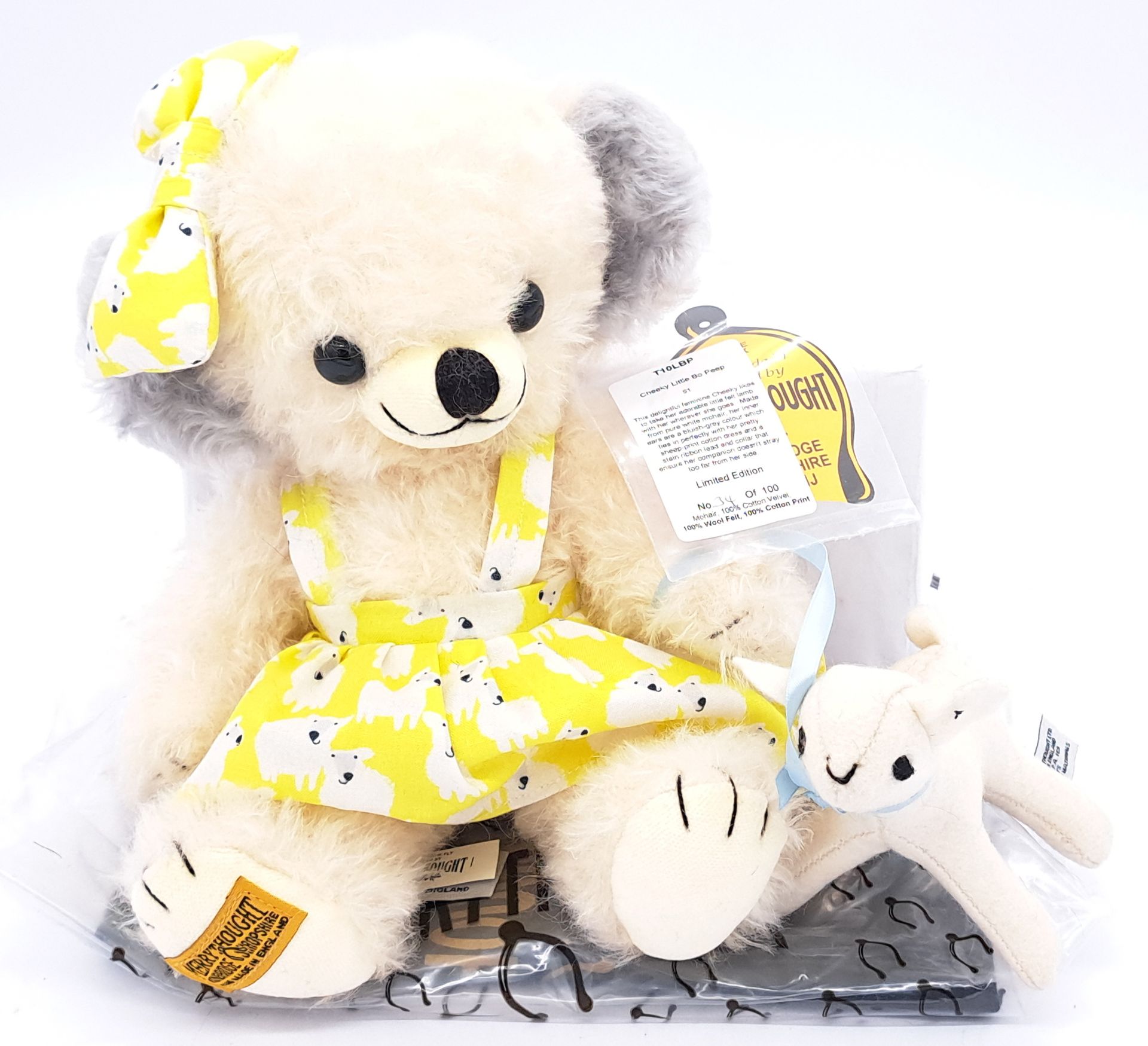 Merrythought Cheeky Bear Little Bo Peep