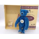 Steiff Club Edition 1908 "Blue 35" replica teddy bear