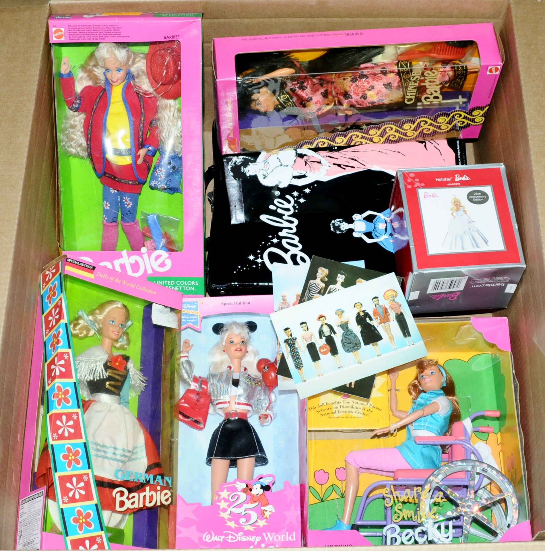 Mattel Barbie x 5 plus others