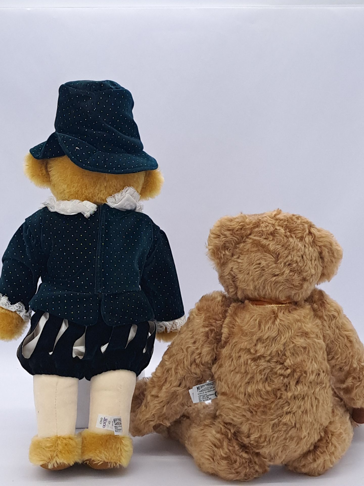 Merrythought pair of teddy bears: (1) Bard; (2) Farnell bear 1/78 - Bild 2 aus 2