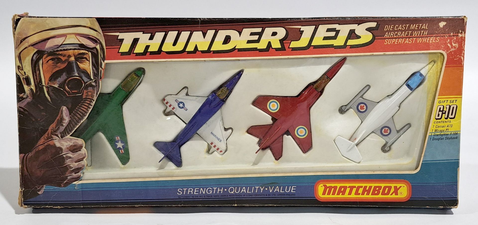 Matchbox Thunder Jets G-10 boxed