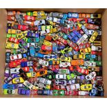 Mattel Hot Wheels, a large quantity of unboxed vehicles