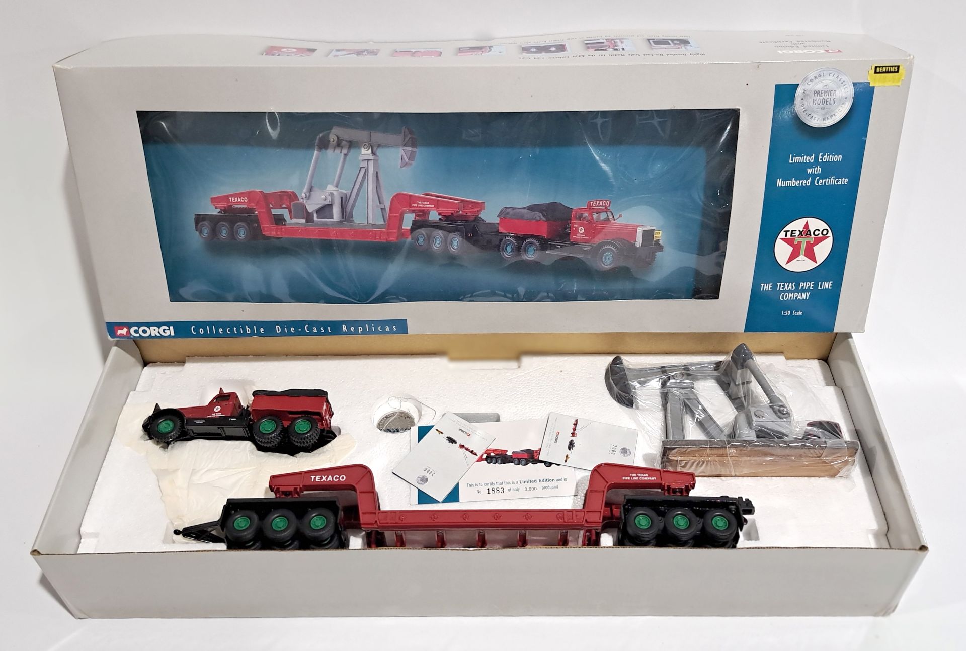 Corgi Collectible Die-Cast Replicas 1:50 scale 55304 Diamond 1980 Ballast plus Girder Trailer