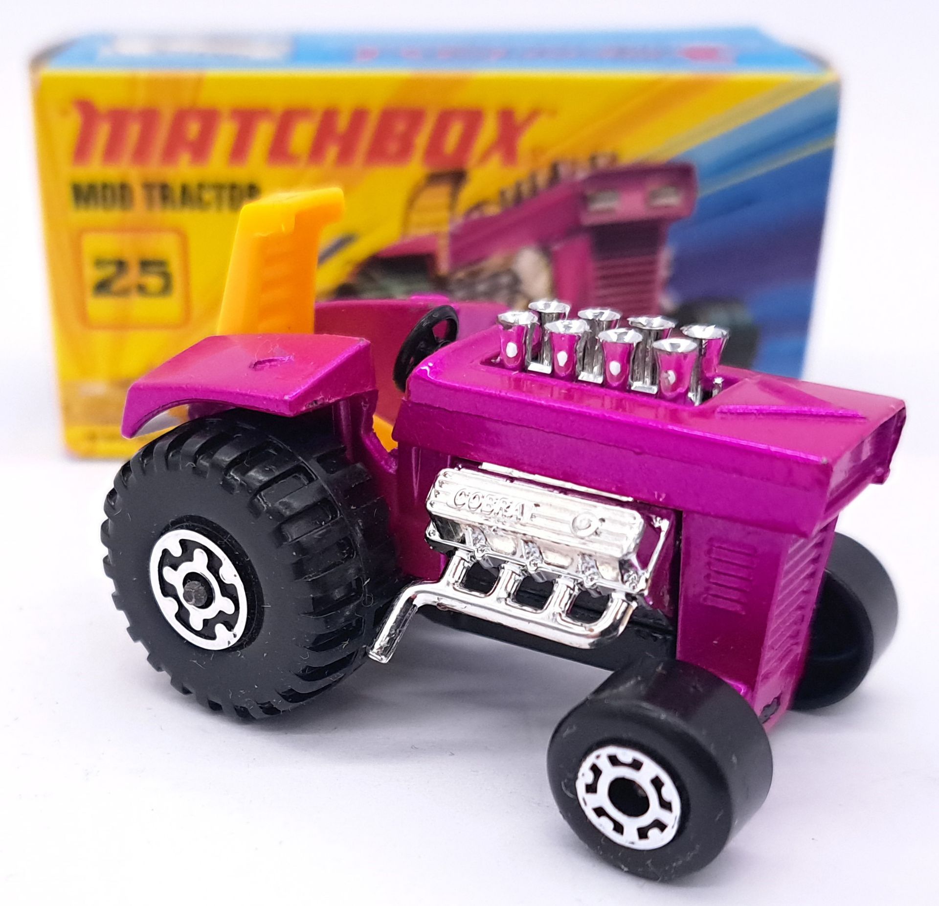 Matchbox "Superfast" a boxed No.25 Mod Tractor  - Bild 3 aus 5