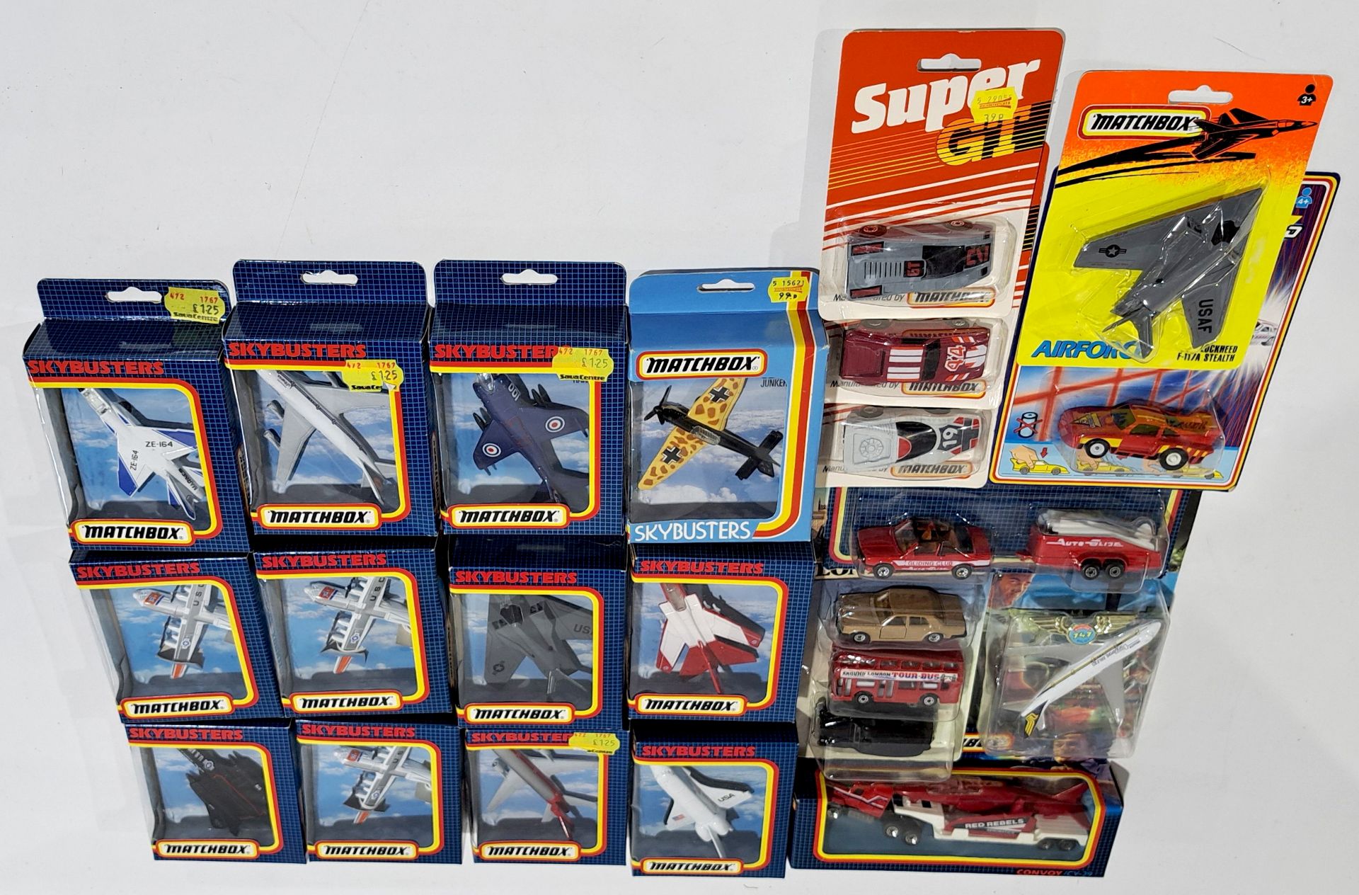 Matchbox planes & vehicles boxed group