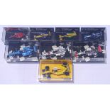 Minichamps/Microchamps a boxed F1 car group, (see photo). Conditions are generally Excellent in G...