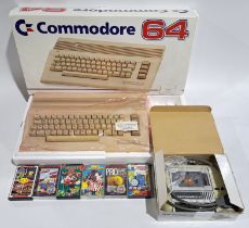 Commodore 64, Tape Drive & games