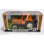 Britains 9528 Fiat Flat Tractor boxed