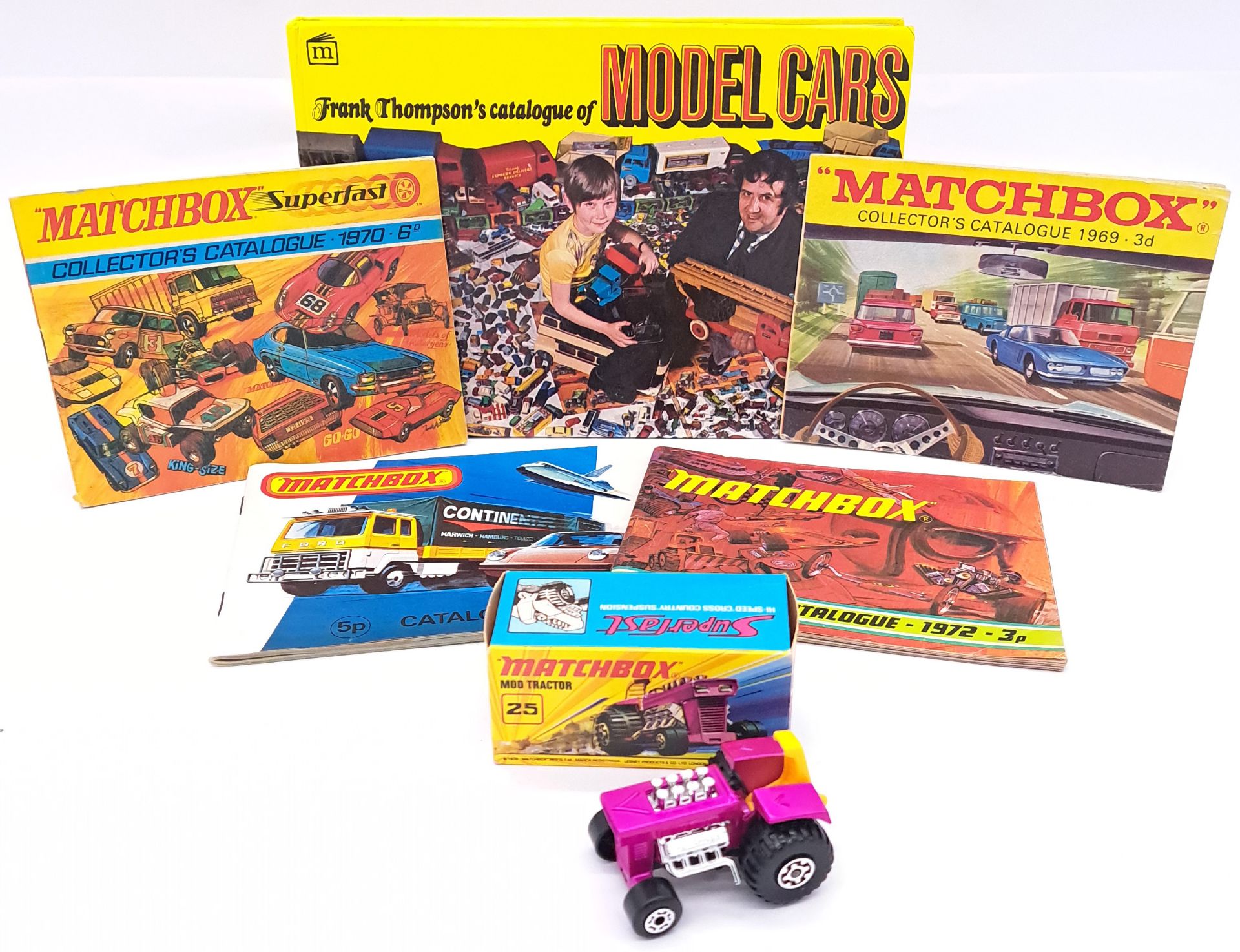 Matchbox "Superfast" a boxed No.25 Mod Tractor 
