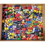 HTI, Real Toy, Welly & similar, a large quantity of unboxed vehicles