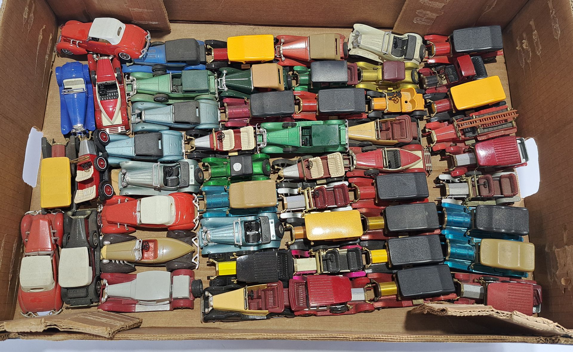 Matchbox Models of Yesteryear Unboxed Group to Include Y3 Riley Sports Car, Y4 Duesenberg Town Ca...