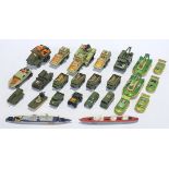 Matchbox, an unboxed military related vehicle group