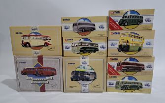 Corgi Classics boxed Bus & Coach related group