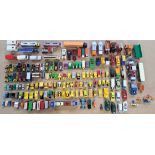 Corgi, Matchbox, Majorette & similar, a large quantity of unboxed mixed vehicles